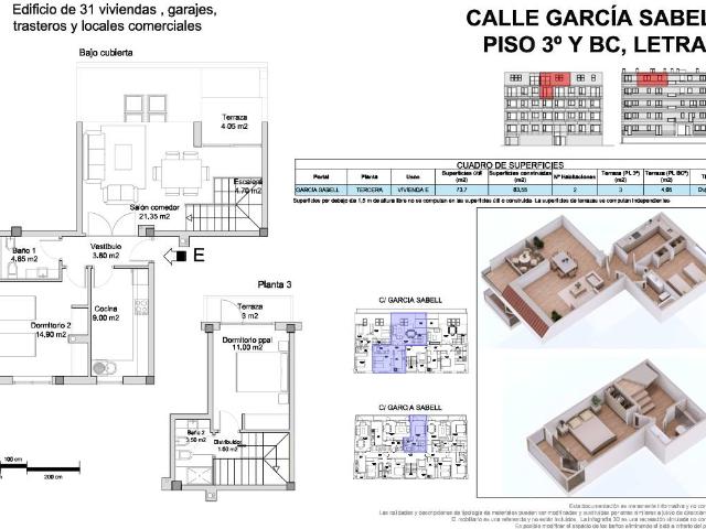 Dúplex en venta en Castro, Ferrol