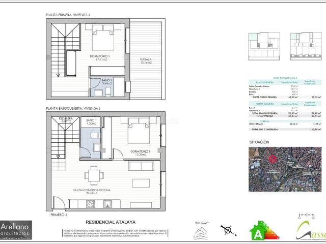 Dúplex en venta en Los Ángeles, Ciudad Real