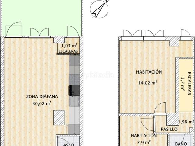 Dúplex en venta en Flores, Leganés