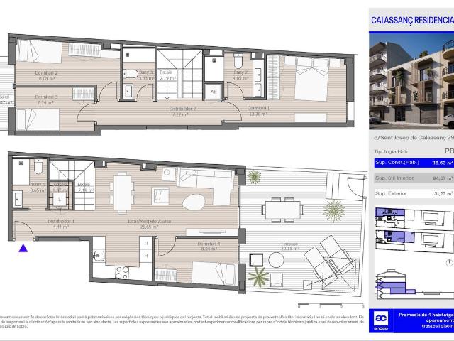 Dúplex en venta en Centre, Vallès Oriental