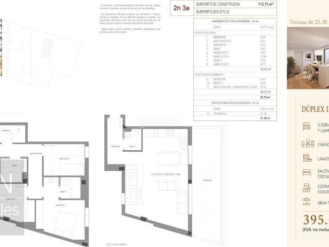 Dúplex en venta en Poble Nou, Vallès Occidental