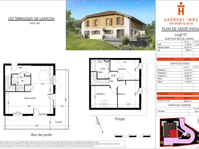 Appartement vente à Annecy, Alex