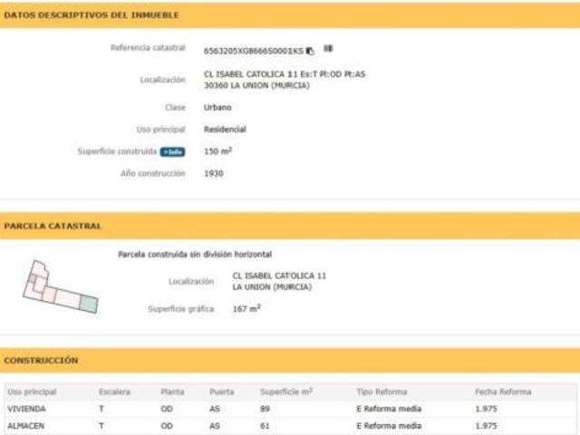 Dúplex en venta en La Unión, Campo de Cartagena y Mar Menor
