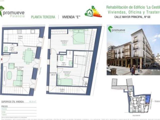 Dúplex en venta en Centro, Palencia