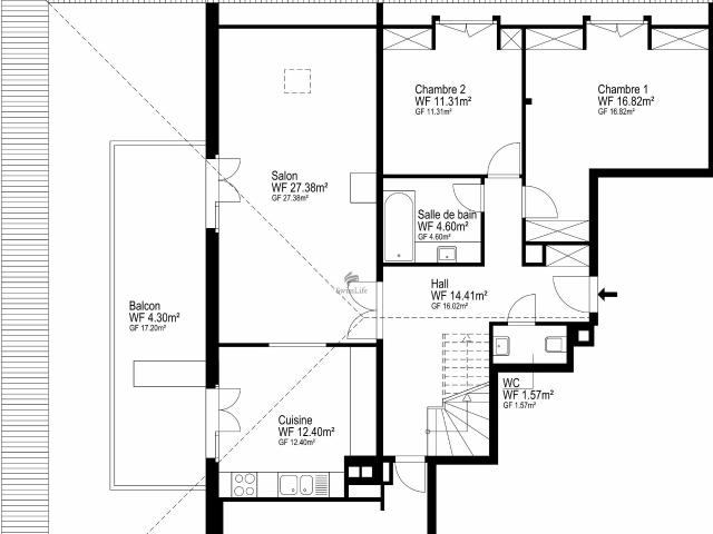 Maisonette kaufen in Laconnex
