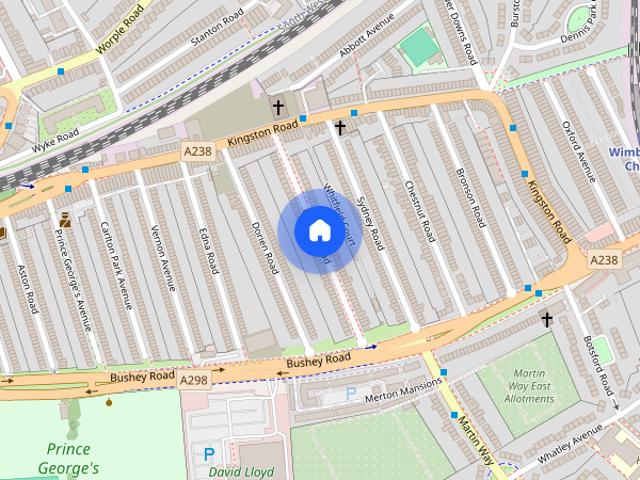 House for rent in The Apostles, Greater London