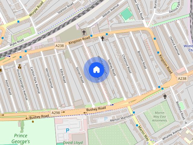 House for rent in London Borough of Merton, Cat Hill