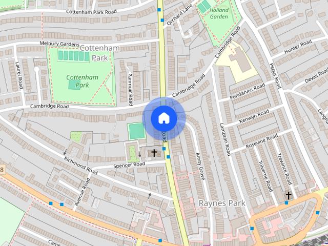 Apartment for rent in London Borough of Merton, Raynes Park