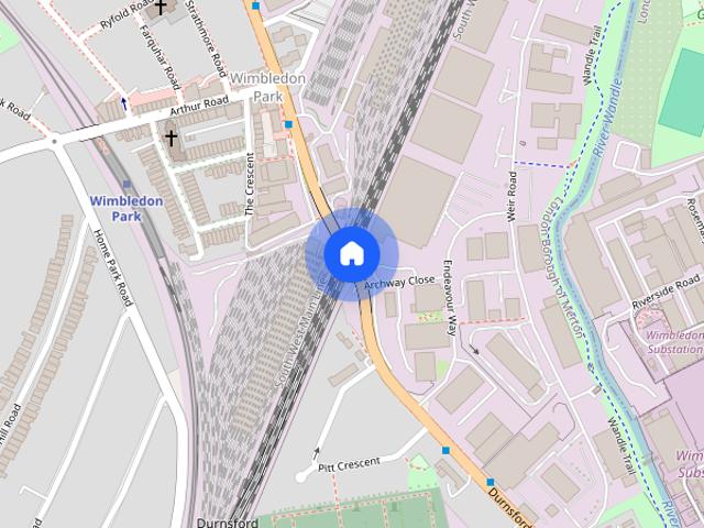 Apartment for rent in London Borough of Merton, Cat Hill