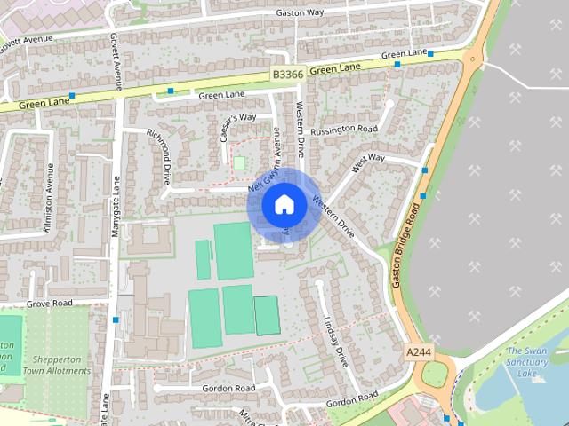 House for rent in Shepperton, Spelthorne