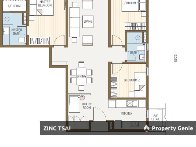 Serviced Residence for rent in Country Heights Damansara, Kuala Lumpur