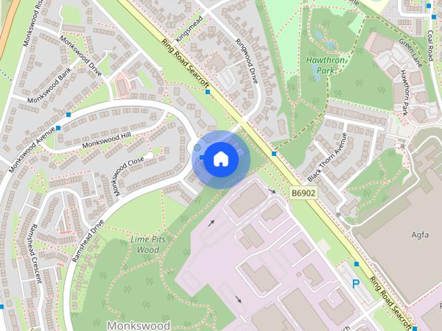 House for rent in Monkswood, Leeds