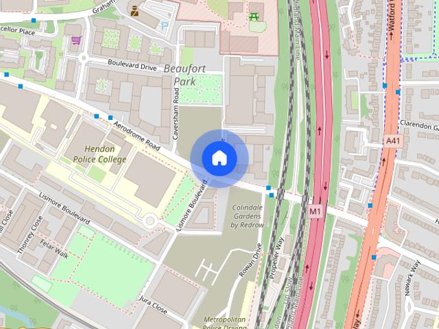 Apartment for rent in Beaufort Park, Greater London
