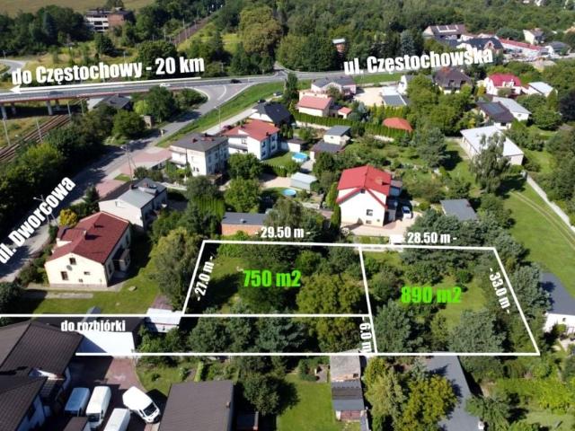 Grunt na sprzedaż w Kłomnice, Śląskie