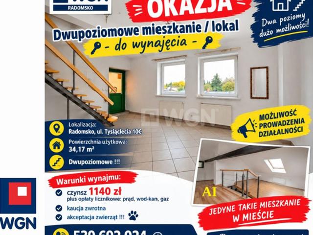 Mieszkanie do wynajęcia w Radomsko, Łódzkie