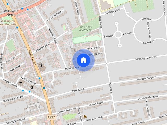 House for rent in Wallington, Greater London