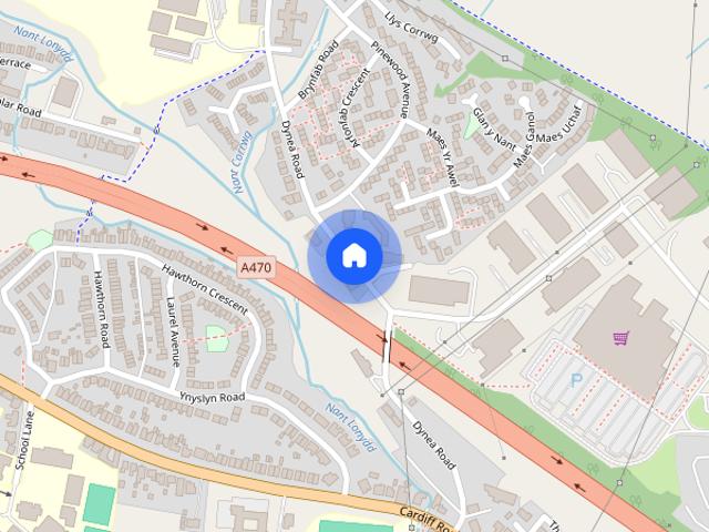 House for rent in Pontypridd, Wales