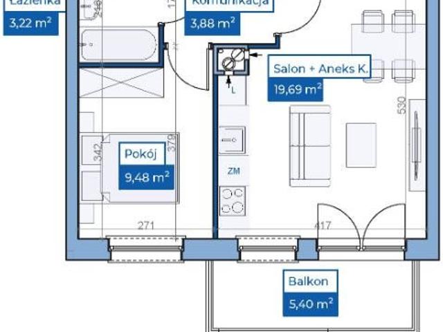 Mieszkanie na sprzedaż w Dywity, Warmińsko-mazurskie