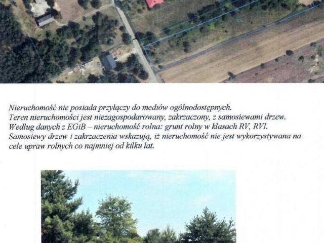 Grunt na sprzedaż w Budki, Gąbin