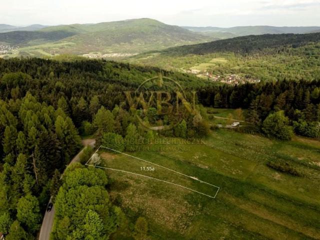 Grunt na sprzedaż w Pcim, powiat myślenicki