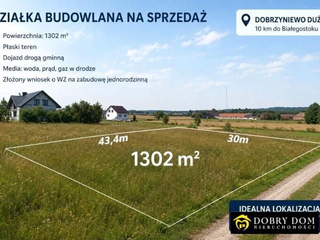 Grunt na sprzedaż w Dobrzyniewo Duże, Podlaskie