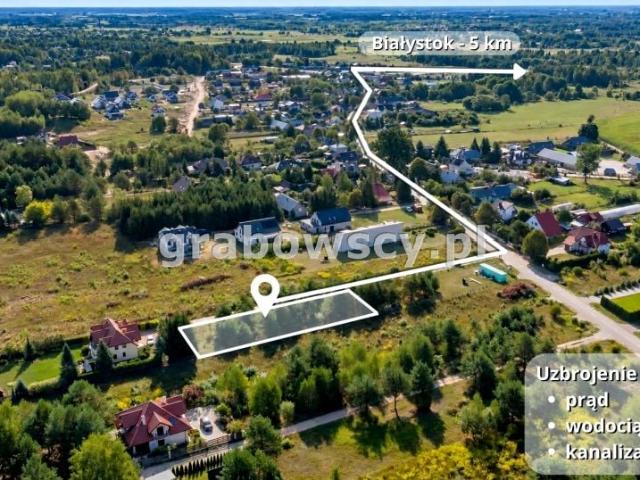 Grunt na sprzedaż w Jurowce, powiat białostocki