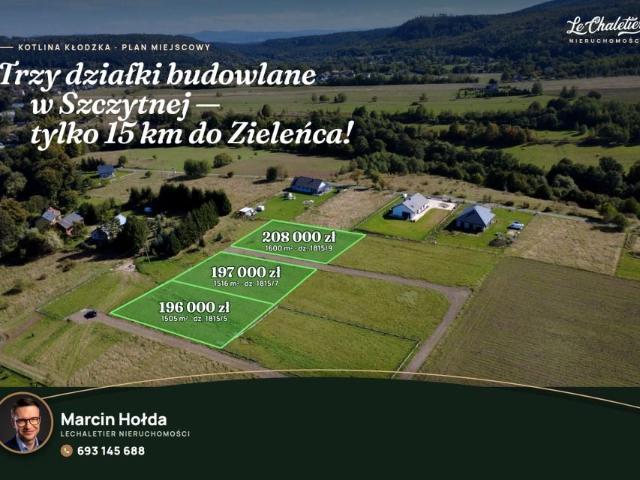 Grunt na sprzedaż w Szczytna, powiat kłodzki