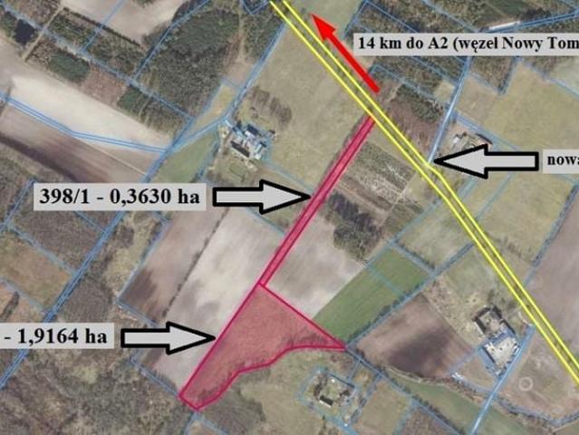 Grunt na sprzedaż w Nowy Tomyśl, Wielkopolskie