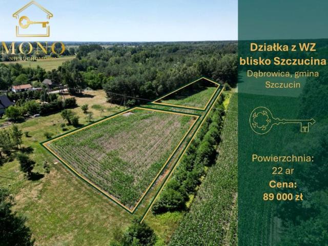 Grunt na sprzedaż w Dąbrowica, Małopolskie
