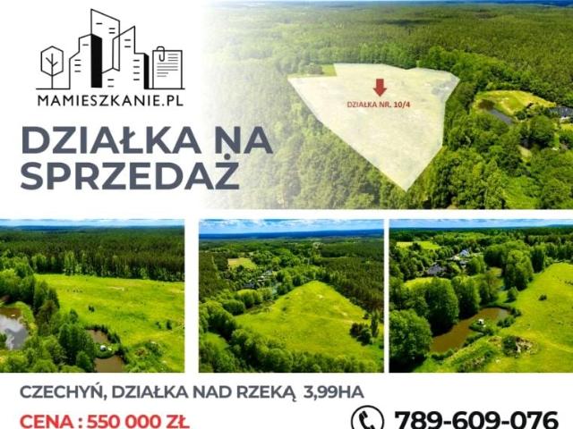 Grunt na sprzedaż w Czechyń, Zachodniopomorskie
