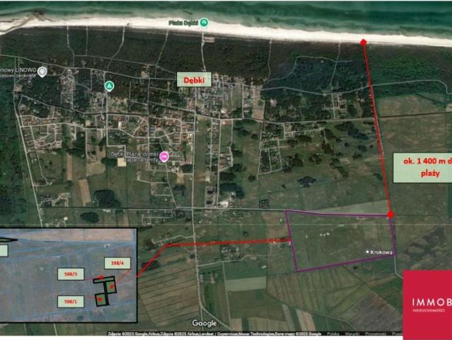 Grunt na sprzedaż w Krokowa, Pomorskie