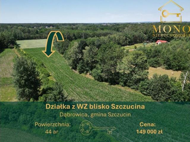 Grunt na sprzedaż w Dąbrowica, Małopolskie