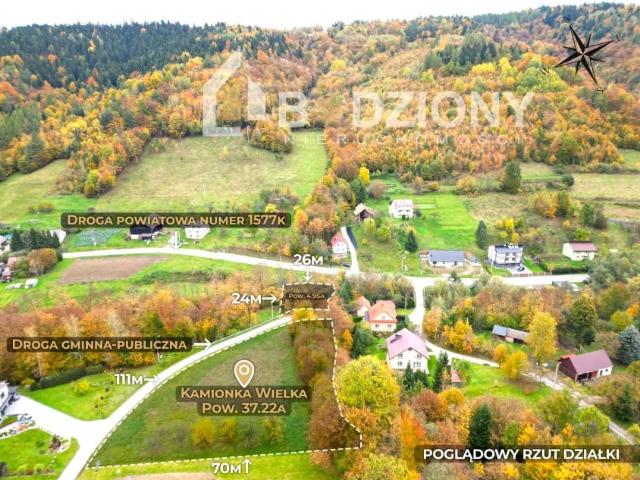 Grunt na sprzedaż w Kamionka Wielka, Małopolskie