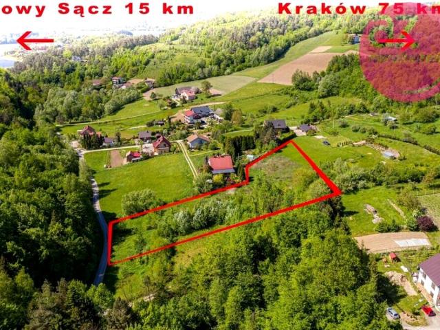 Grunt na sprzedaż w Gródek Nad Dunajcem, Małopolskie