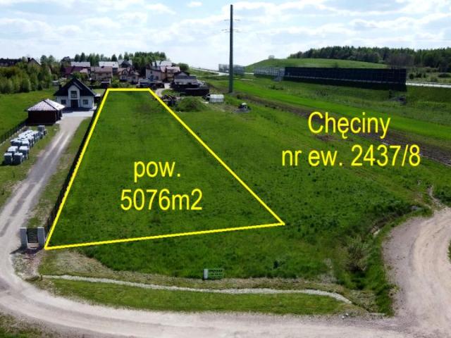 Grunt na sprzedaż w Chęciny, powiat kielecki