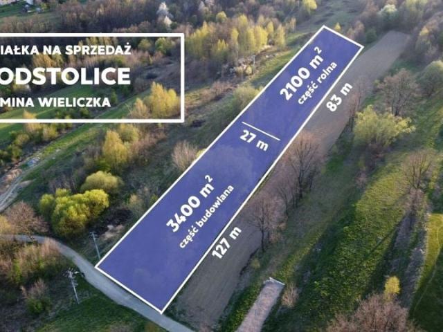 Grunt na sprzedaż w Podstolice, Małopolskie