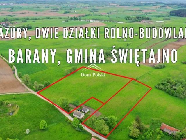 Grunt na sprzedaż w Barany, Warmińsko-mazurskie