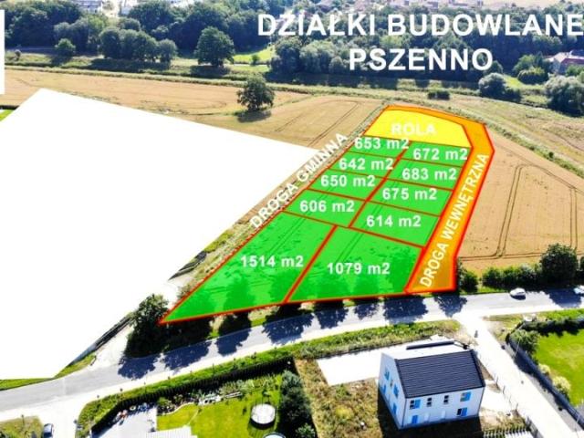 Grunt na sprzedaż w Pszenno, Dolnośląskie