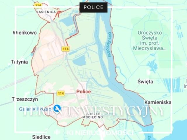 Grunt na sprzedaż w Police, Zachodniopomorskie