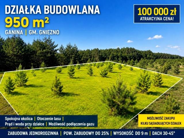 Grunt na sprzedaż w Gniezno, Wielkopolskie