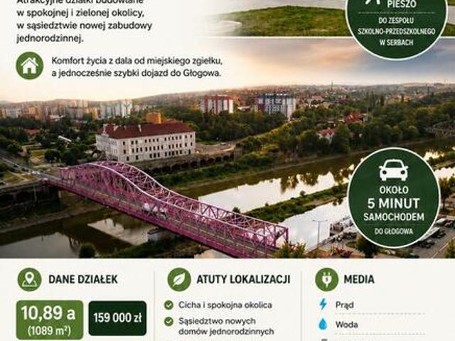Grunt na sprzedaż w Głogów, Dolnośląskie