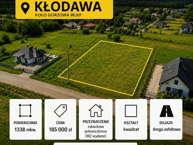 Grunt na sprzedaż w Kłodawa, Lubuskie