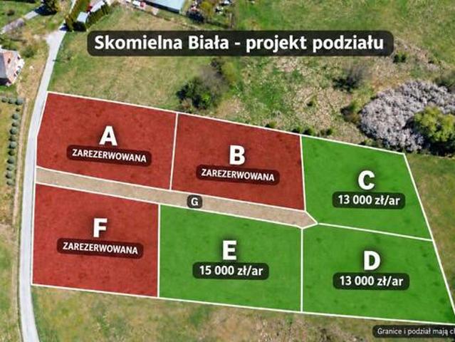 Grunt na sprzedaż w Lubień, powiat myślenicki