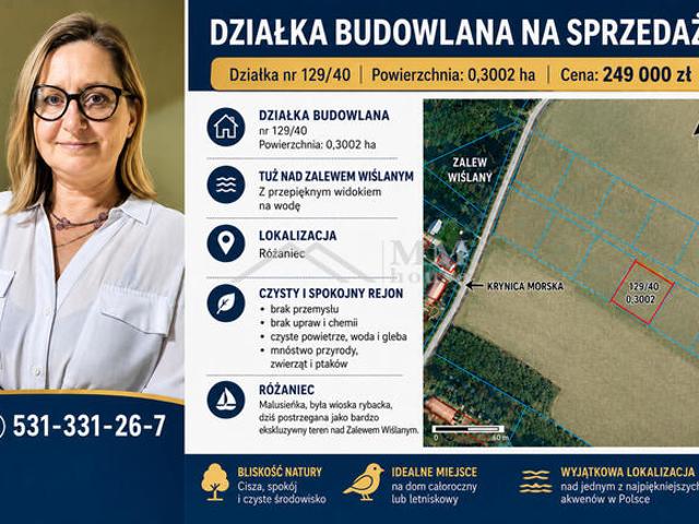 Grunt na sprzedaż w Braniewo, Warmińsko-mazurskie