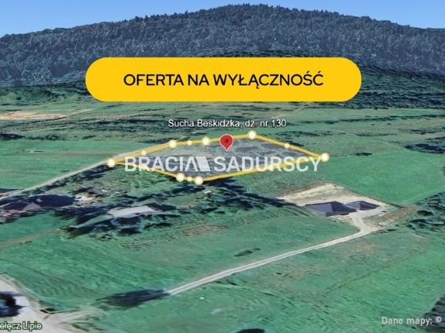 Grunt na sprzedaż w Sucha Beskidzka, Małopolskie