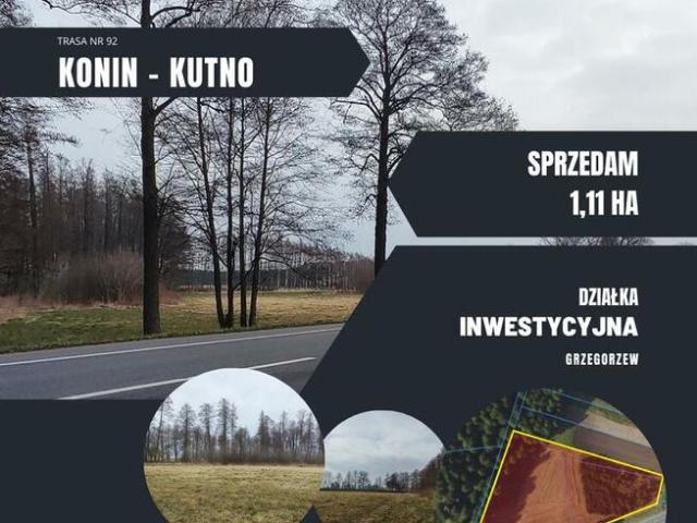 Grunt na sprzedaż w Rzgów, powiat koniński
