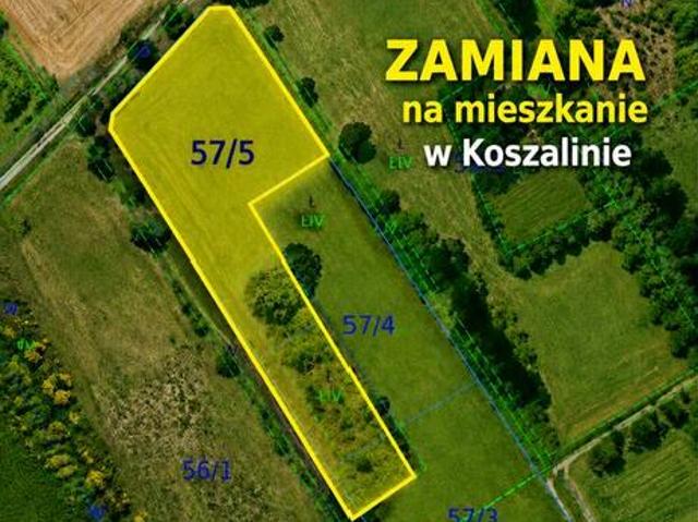Grunt na sprzedaż w Koszalin