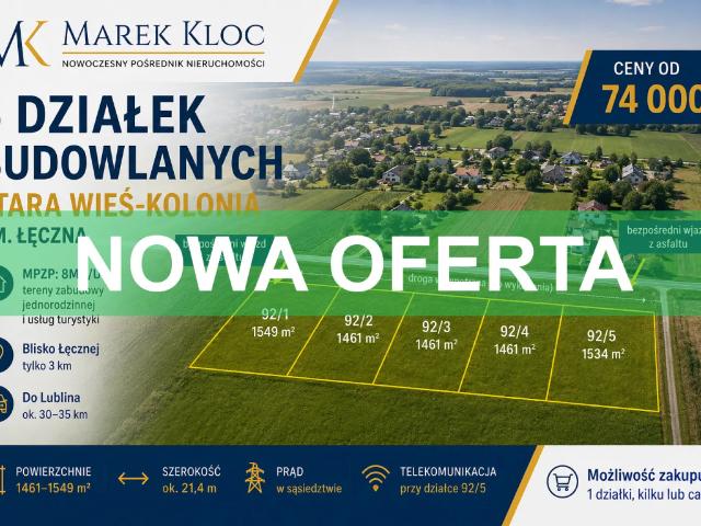 Grunt na sprzedaż w Lubelskie
