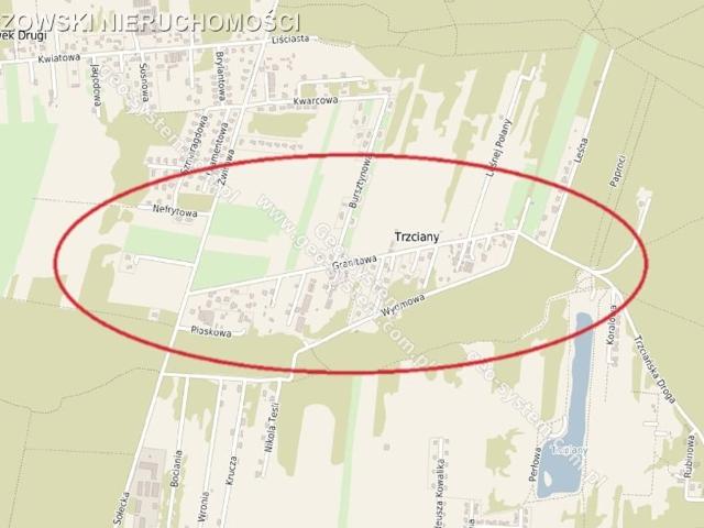 Grunt na sprzedaż w Trzciany, Mazowieckie