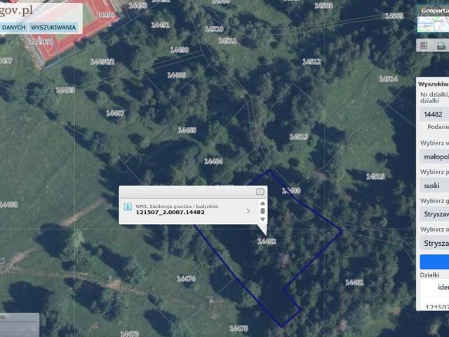 Grunt na sprzedaż w Stryszawa, Małopolskie